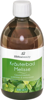 SOVITA BEAUTY Kräuterbad Melisse