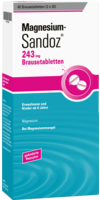 MAGNESIUM SANDOZ 243 mg Brausetabletten