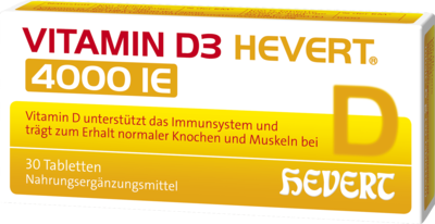 VITAMIN D3 HEVERT 4.000 I.E. Tabletten