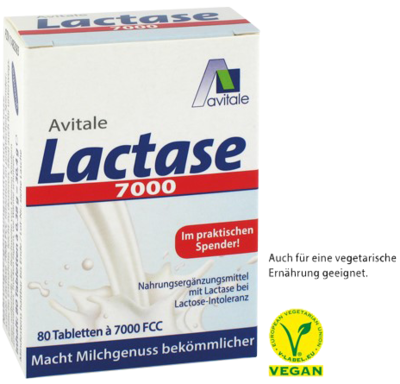 LACTASE 7.000 FCC Tabletten im Spender