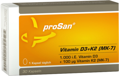 PROSAN Vitamin D3+K2 MK-7 Kapseln