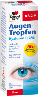 DOPPELHERZ Augen-Tropfen Hyaluron 0,2%