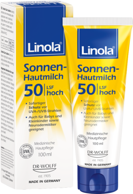 LINOLA Sonnen-Hautmilch LSF 50