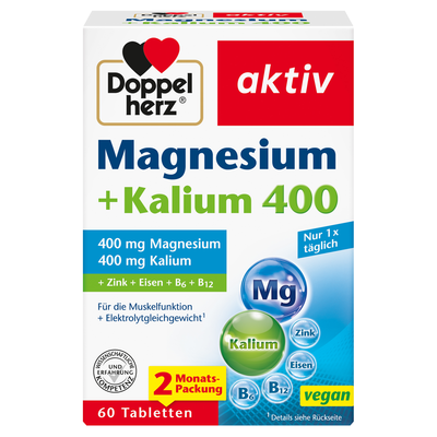 DOPPELHERZ Magnesium+Kalium Tabletten