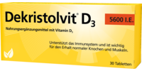 DEKRISTOLVIT D3 5600 I.E. Tabletten