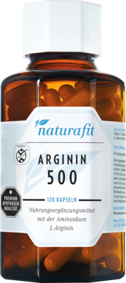 NATURAFIT Arginin 500 Kapseln