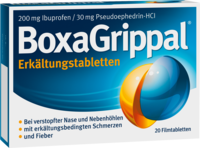 BOXAGRIPPAL Erkältungstabletten 200 mg/30 mg FTA