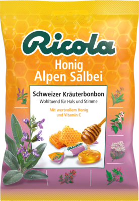 RICOLA m.Z.Beutel Honig Alpen Salbei Bonbons