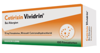 CETIRIZIN Vividrin 10 mg Filmtabletten