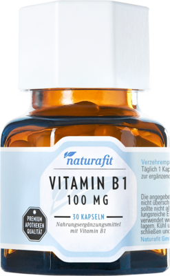 NATURAFIT Vitamin B1 100 mg Kapseln