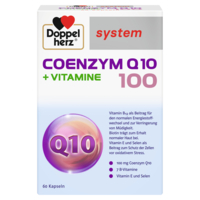 DOPPELHERZ Coenzym Q10 100+Vitamine system Kapseln