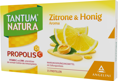 TANTUM NATURA Propolis mit Zitrone & Honig Aroma