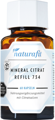 NATURAFIT Mineral Citrat Refill 734 Kapseln