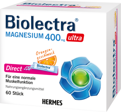 BIOLECTRA Magnesium 400 mg ultra Direct Orange