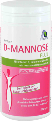 D-MANNOSE PLUS 2000 mg Pulver m.Vit.u.Mineralstof.