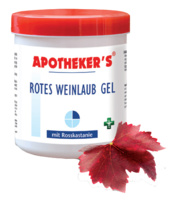 APOTHEKERS rotes Weinlaub Gel