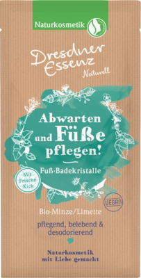 DE Naturell Fuß-Badekristalle Bio-Minze/Limette