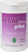 MSM 500 mg plus Kapseln