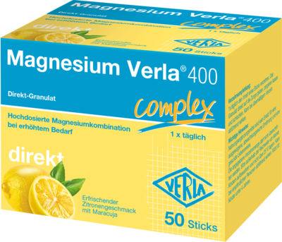 MAGNESIUM VERLA 400 Zitrone Direkt-Granulat