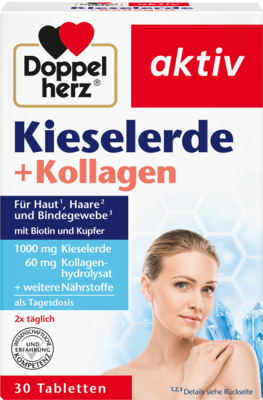 DOPPELHERZ Kieselerde+Kollagen Tabletten