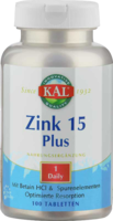 ZINK 15 Plus KAL Tabletten