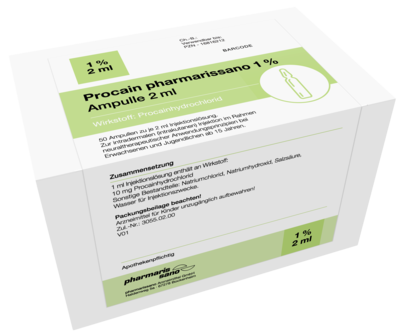 PROCAIN pharmarissano 1% Inj.-Lsg.Ampullen 2 ml