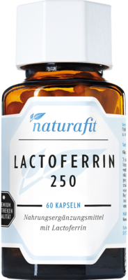 NATURAFIT Lactoferrin 250 mg aus Kuhmilch Kapseln