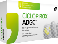 CICLOPIROX ADGC 80 mg/g wirkstoffhalt.Nagellack