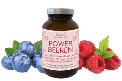 POWERBEEREN B12+ Koffein Lutschpastillen