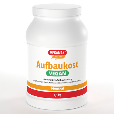 AUFBAUKOST vegan Neutral Megamax Pulver