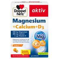 DOPPELHERZ Magnesium+Calcium+D3 Brausetabletten