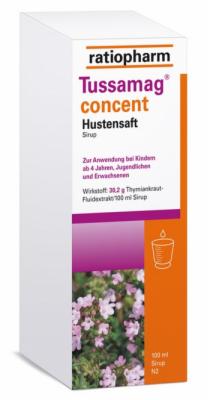 TUSSAMAG concent Hustensaft 30,2 g/100 ml Sirup