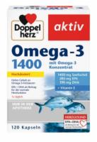 DOPPELHERZ Omega-3 1.400 Kapseln