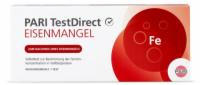 PARI TestDirect EISENMANGEL Selbsttest Blut