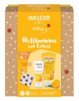 WELEDA Geschenkset Baby mit Holzgreifling